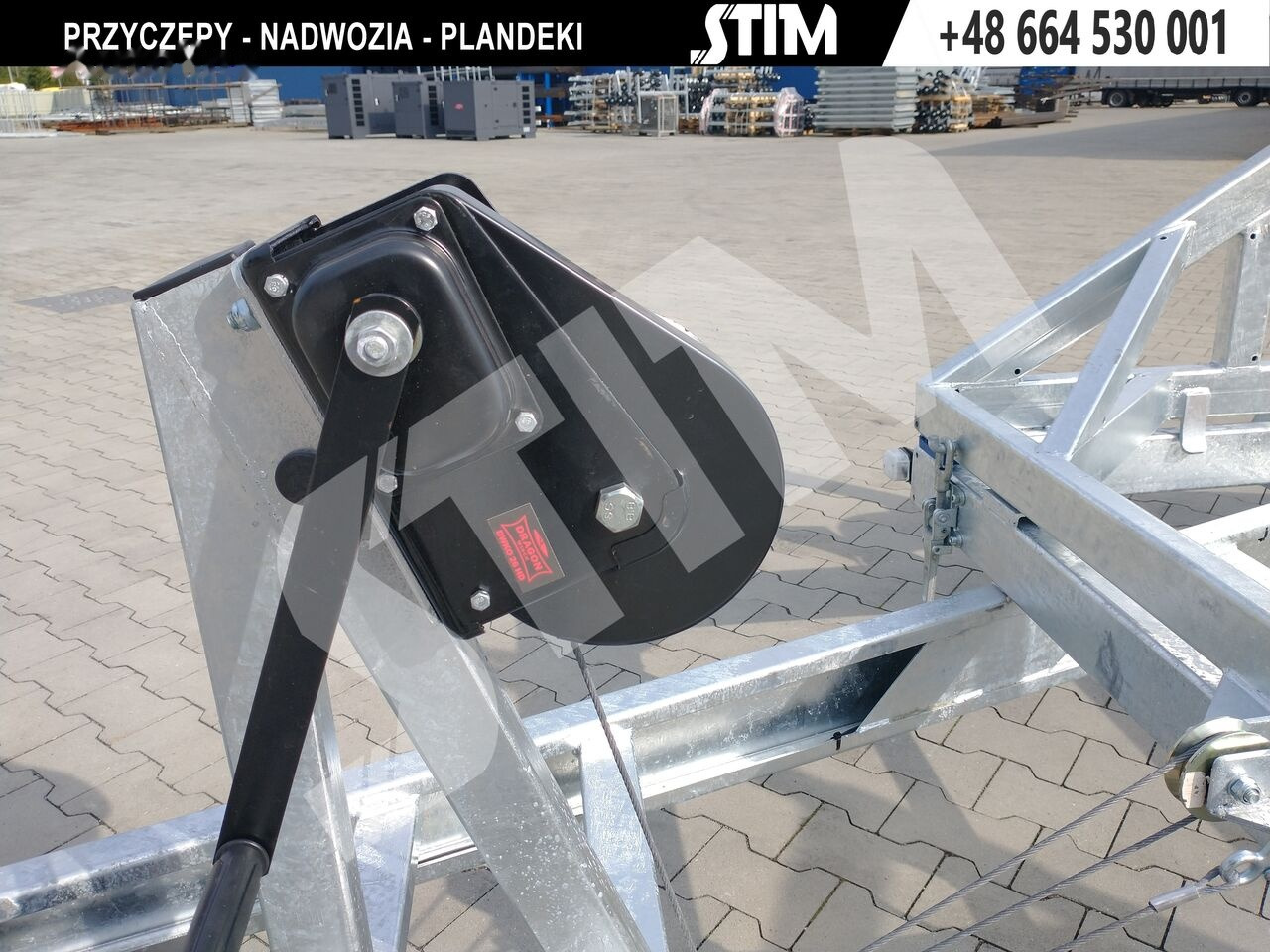 New Cable drum trailer Stim S22/KB-27WR: picture 14