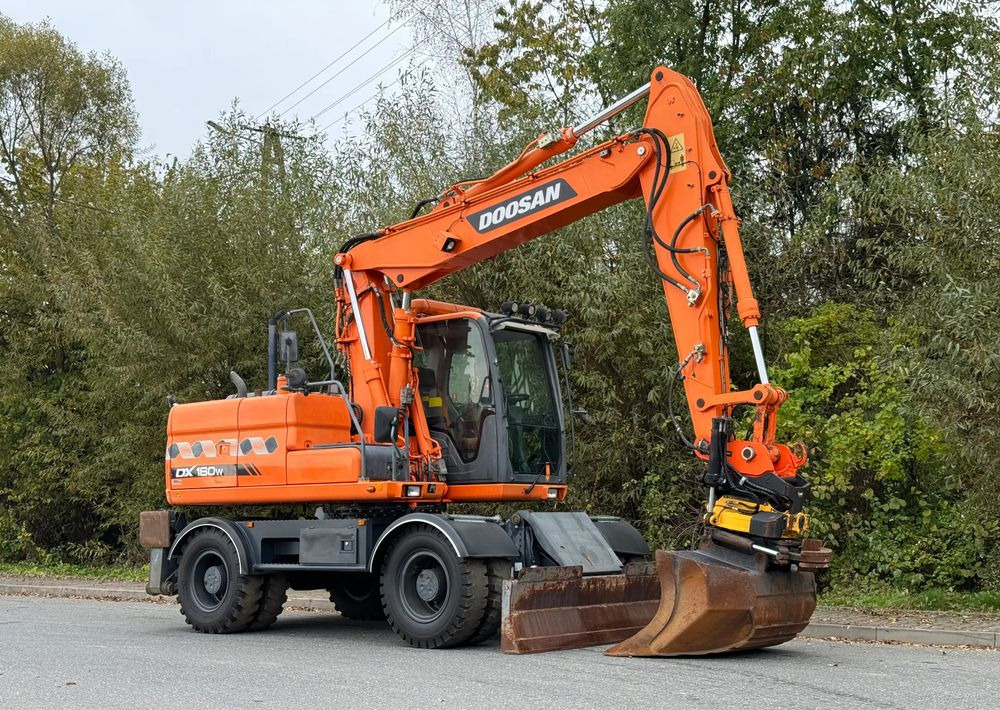 Doosan * DOOSAN DX160W *ROTOTILT* GPS 2D Leica * Sprowadzona * Stan Perfekcyjny * Koparka Kołowa * - Wheel excavator: picture 2 Doosan * DOOSAN DX160W *ROTOTILT* GPS 2D Leica * Sprowadzona * Stan Perfekcyjny * Koparka Kołowa * - Wheel excavator: picture 2