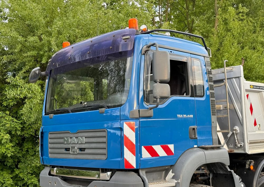 MAN * Kiper Meiller * Wywrotka * 35-440 * MAN TGA 8X4 * Stan Perfekcyjny * - Tipper: picture 5 MAN * Kiper Meiller * Wywrotka * 35-440 * MAN TGA 8X4 * Stan Perfekcyjny * - Tipper: picture 5