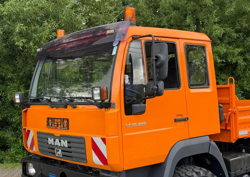 MAN * MAN 10-220 * Kiper Wywrotka Meiller * 4x4 * Zimowe Utrzymanie * Unimog * - Tipper: picture 4 MAN * MAN 10-220 * Kiper Wywrotka Meiller * 4x4 * Zimowe Utrzymanie * Unimog * - Tipper: picture 4