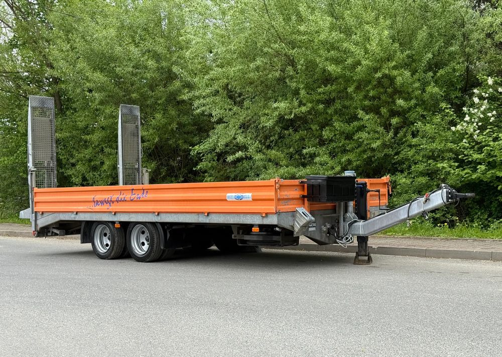 Schmidt * Przyczepa do Przewozu Maszyn Koparek * Schmidt * Najazdy * Jak NOWA - Low loader trailer: picture 1 Schmidt * Przyczepa do Przewozu Maszyn Koparek * Schmidt * Najazdy * Jak NOWA - Low loader trailer: picture 1