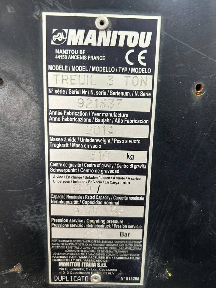 Manitou WINCH 3T - Winch: picture 5 Manitou WINCH 3T - Winch: picture 5