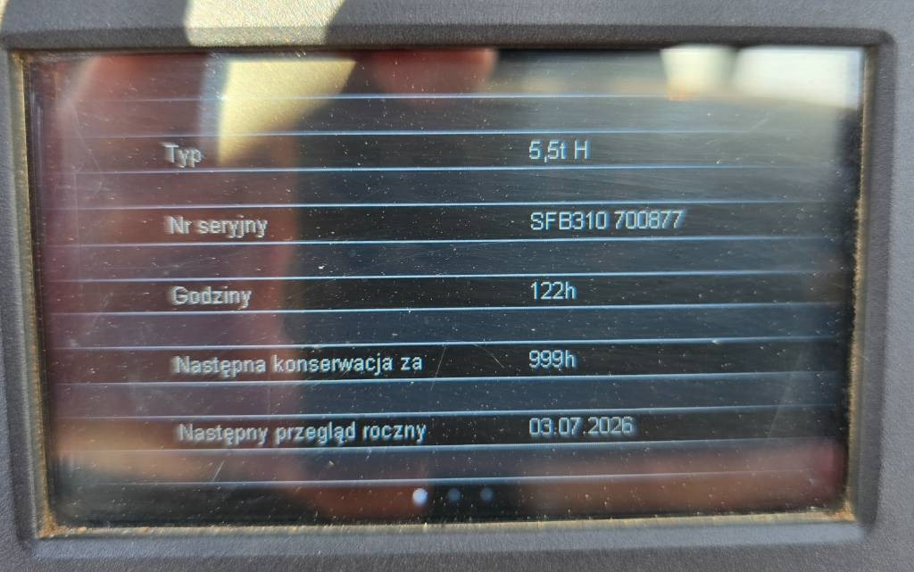 Electric forklift Mitsubishi FB 55 NH DEMO 122hrs only !: picture 18 Electric forklift Mitsubishi FB 55 NH DEMO 122hrs only !: picture 18