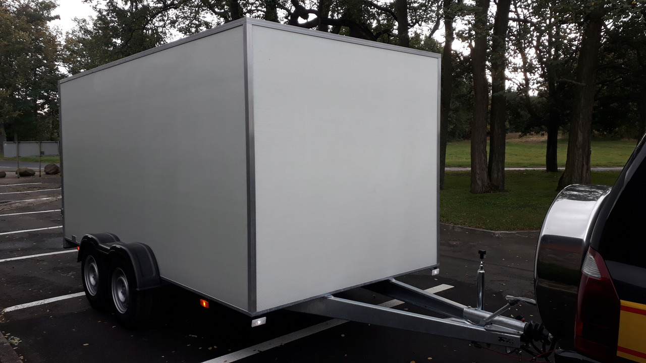 Lease a  PRZYCZEPA KONTENER CARGO PAKA FURGON BOX 400 x 200 / CARGO CONTAINER TRAILER VAN BOX 400 x 200 PRZYCZEPA KONTENER CARGO PAKA FURGON BOX 400 x 200 / CARGO CONTAINER TRAILER VAN BOX 400 x 200: picture 10
