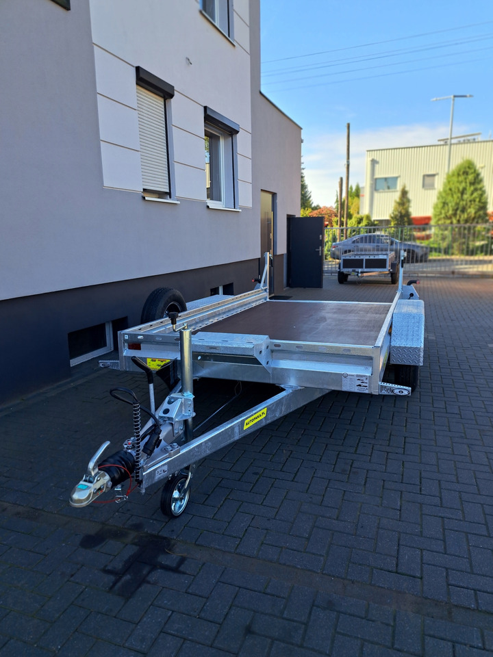 PRZYCZEPA LAWETA DO KOPARKI MINIKOPARKI 3500KG / EXCAVATOR MINI EXCAVATOR TRANSPORTER TRAILER 3500KG - Plant trailer: picture 2 PRZYCZEPA LAWETA DO KOPARKI MINIKOPARKI 3500KG / EXCAVATOR MINI EXCAVATOR TRANSPORTER TRAILER 3500KG - Plant trailer: picture 2