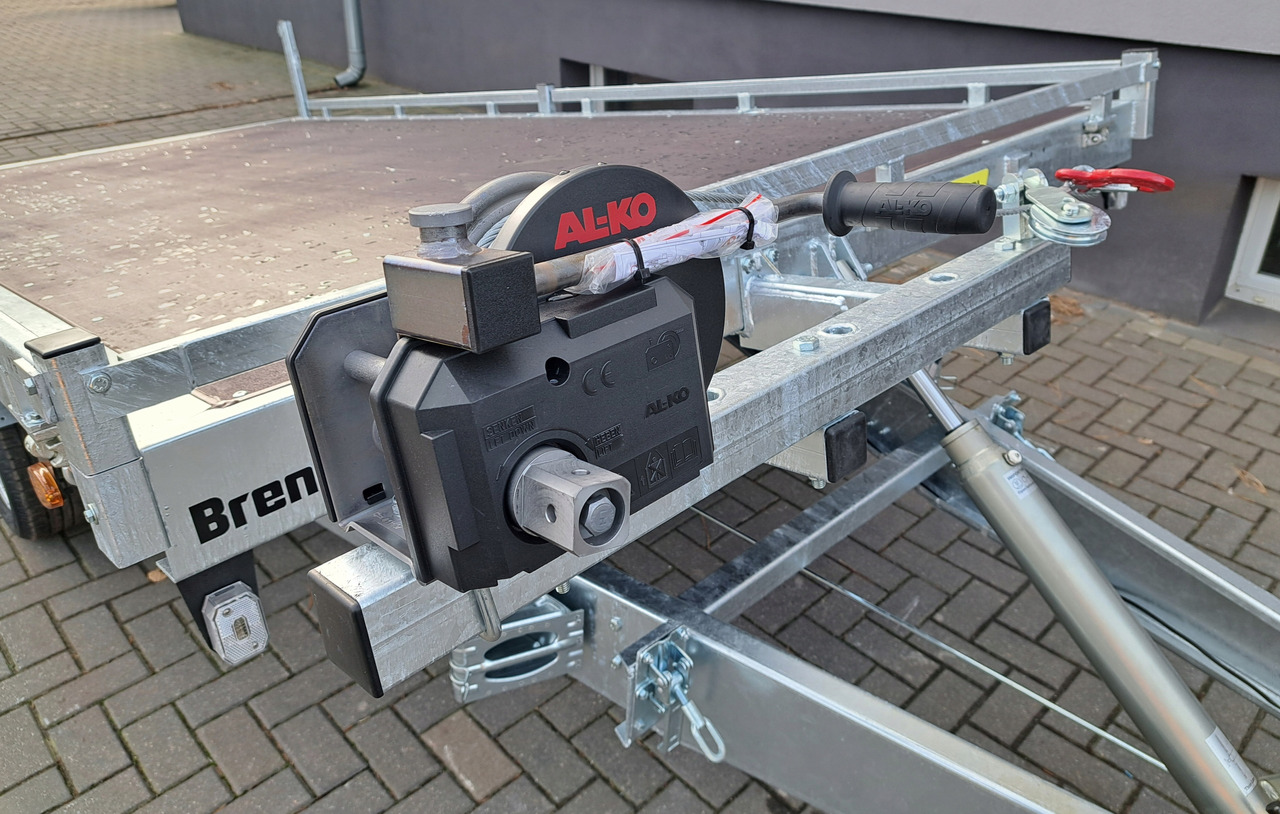 PRZYCZEPA PLATFORMA 408 CM, UCHYŁOWA Z WCIĄGARKĄ, DMC 3500 KG / PLATFORM TRAILER 408 CM, TIPPING WITH WINCH, DMC 3500 KG - Dropside/ Flatbed trailer: picture 5 PRZYCZEPA PLATFORMA 408 CM, UCHYŁOWA Z WCIĄGARKĄ, DMC 3500 KG / PLATFORM TRAILER 408 CM, TIPPING WITH WINCH, DMC 3500 KG - Dropside/ Flatbed trailer: picture 5