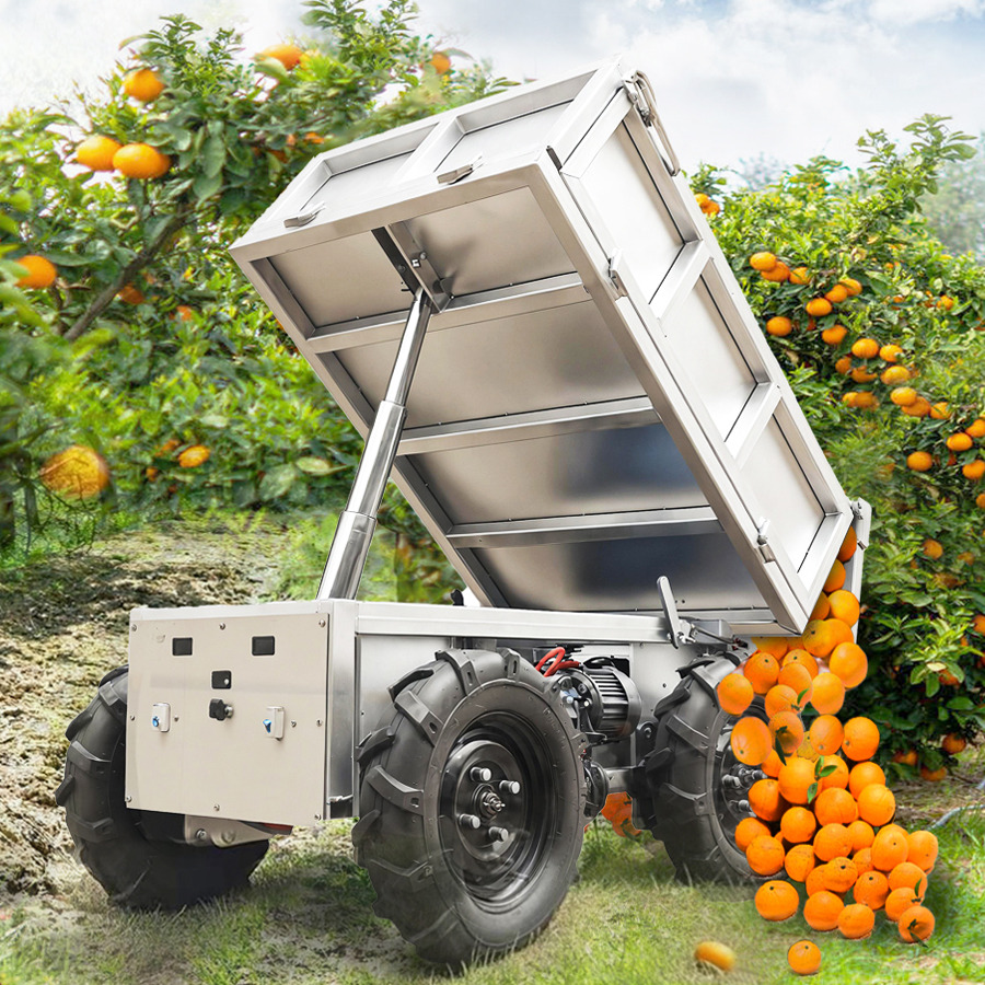 LEZUM Electric Remote Control Transporter Agricultural Orchard Farm Electric Utv Dump Trailer Material Handling Equipment All Terrain Transport Vehicle - Farm tipping trailer/ Dumper: picture 5 LEZUM Electric Remote Control Transporter Agricultural Orchard Farm Electric Utv Dump Trailer Material Handling Equipment All Terrain Transport Vehicle - Farm tipping trailer/ Dumper: picture 5