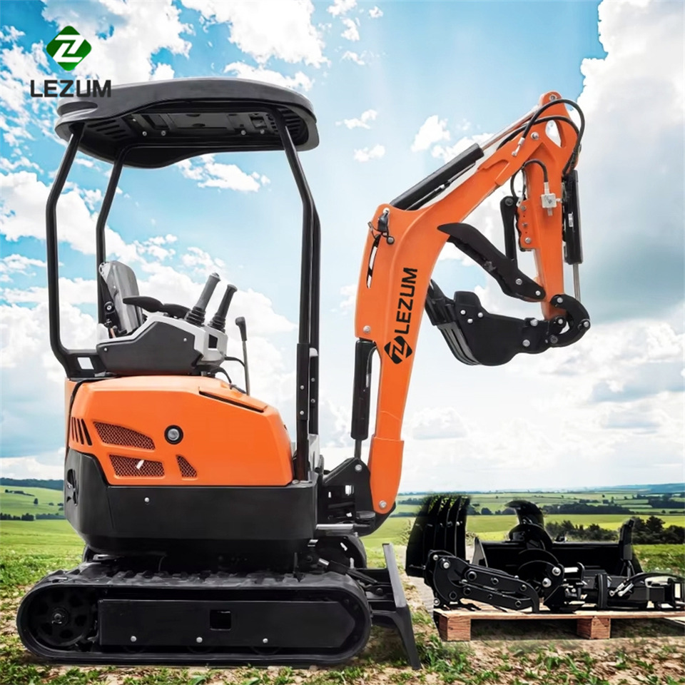 LEZUM Free Shipping Mini Excavator Bagger Pelle Miniexcavadora 1 2 3.5  Ton CE/EPA/EURO 5  Kubota Engine Diesel/Electric Mini Excavators For Sale - Crawler excavator: picture 4 LEZUM Free Shipping Mini Excavator Bagger Pelle Miniexcavadora 1 2 3.5  Ton CE/EPA/EURO 5  Kubota Engine Diesel/Electric Mini Excavators For Sale - Crawler excavator: picture 4