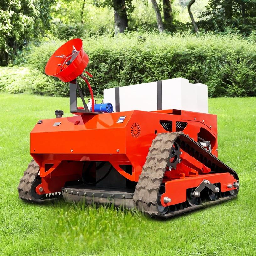 LEZUM LD1000 Electric Remote Control Multi-Function Lawn Mower All-Terrain Agricultural Sprayers Pesticide Spraying Mower Gas Gasoline Track Crawler Lawn Mower - Mower: picture 4 LEZUM LD1000 Electric Remote Control Multi-Function Lawn Mower All-Terrain Agricultural Sprayers Pesticide Spraying Mower Gas Gasoline Track Crawler Lawn Mower - Mower: picture 4