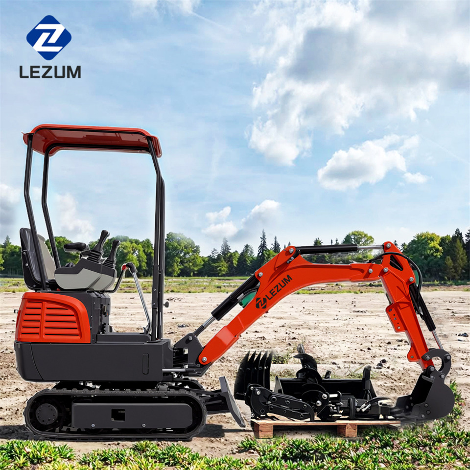 LEZUM Free Shipping Mini Excavator Bagger Pelle Miniexcavadora 1 2 3.5  Ton CE/EPA/EURO 5  Kubota Engine Diesel/Electric Mini Excavators For Sale - Crawler excavator: picture 4 LEZUM Free Shipping Mini Excavator Bagger Pelle Miniexcavadora 1 2 3.5  Ton CE/EPA/EURO 5  Kubota Engine Diesel/Electric Mini Excavators For Sale - Crawler excavator: picture 4