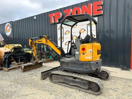 Mini excavator Bobcat E26 Canopy à 18500 € HT: picture 6 Mini excavator Bobcat E26 Canopy à 18500 € HT: picture 6