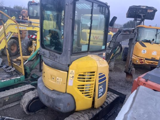 Komatsu PC26MR-3 - Mini excavator: picture 3 Komatsu PC26MR-3 - Mini excavator: picture 3