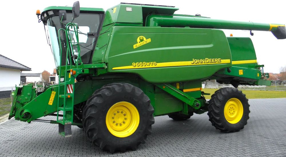 John Deere WTS 9660 HM 2004 Rok, 6,7 m heder, Nie Malowany, Stan Bardzo Dobry - Combine harvester: picture 3 John Deere WTS 9660 HM 2004 Rok, 6,7 m heder, Nie Malowany, Stan Bardzo Dobry - Combine harvester: picture 3