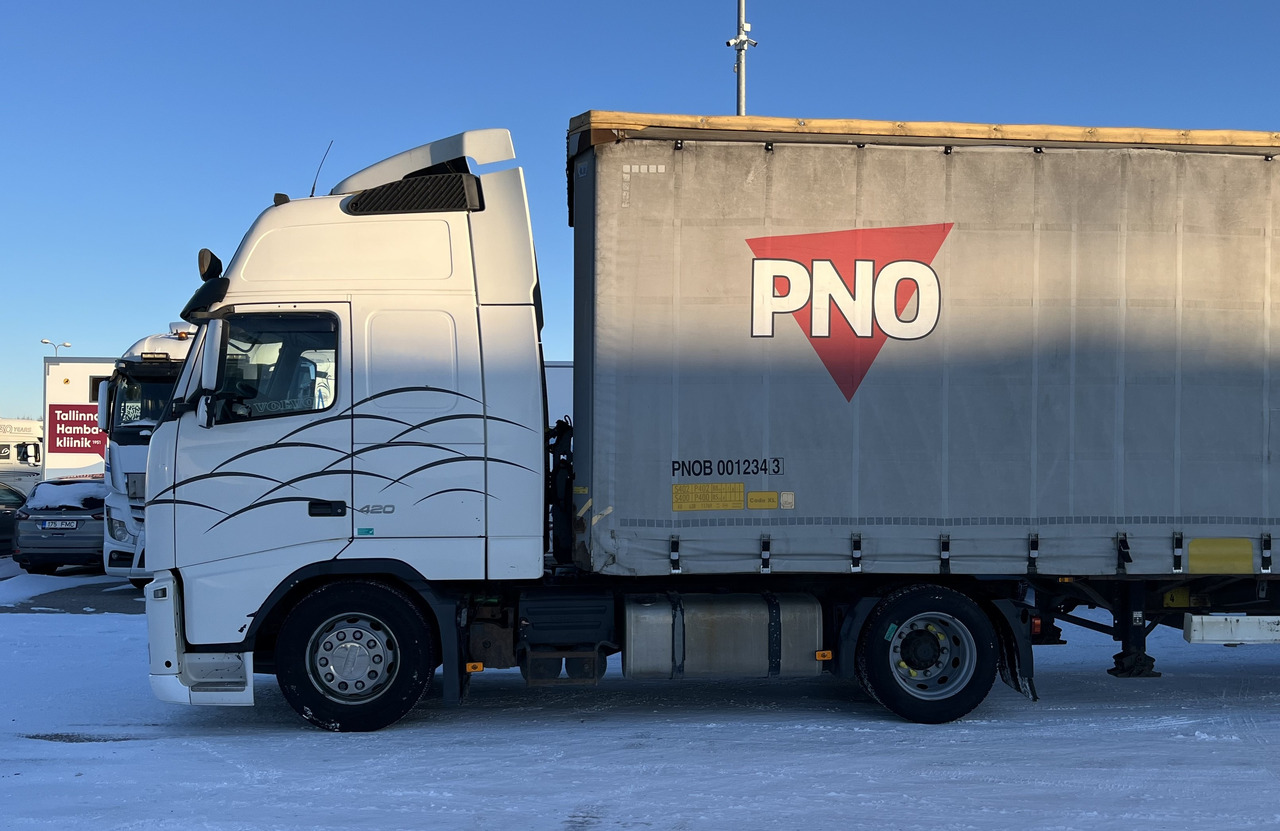 VOLVO FH 420 Low-Deck + Trailer Krone SD Mega (2012) - Tractor unit: picture 3 VOLVO FH 420 Low-Deck + Trailer Krone SD Mega (2012) - Tractor unit: picture 3