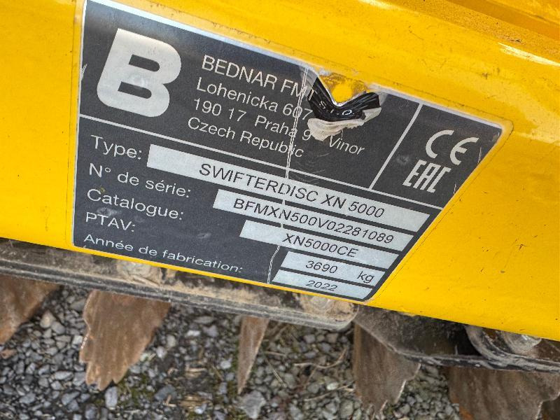 BEDNAR SWIFTER XN5000 - Cultivator: picture 3 BEDNAR SWIFTER XN5000 - Cultivator: picture 3