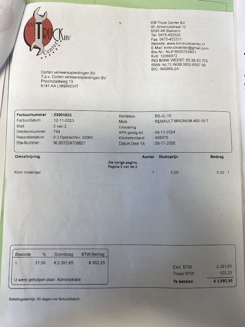 Tractor unit Renault Magnum 460 Dxi iShift: picture 28