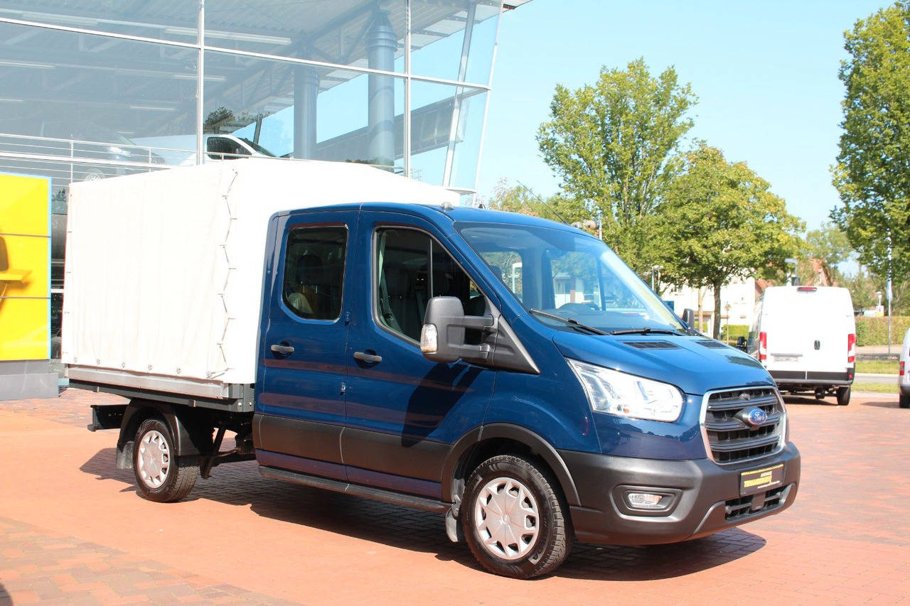Ford Transit Pritsche 310 L2 Doka Plane el. Sitz - Curtain side van, Combi van: picture 1 Ford Transit Pritsche 310 L2 Doka Plane el. Sitz - Curtain side van, Combi van: picture 1