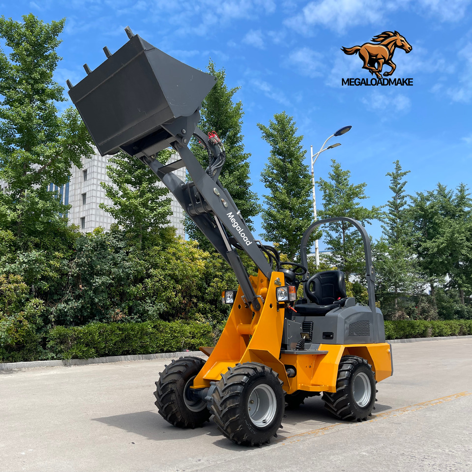 NEW WHEEL LOADER MEGALOAD AK800 Free Shipping Mini Loader Articulated Electric/D AK800 - Wheel loader: picture 1 NEW WHEEL LOADER MEGALOAD AK800 Free Shipping Mini Loader Articulated Electric/D AK800 - Wheel loader: picture 1