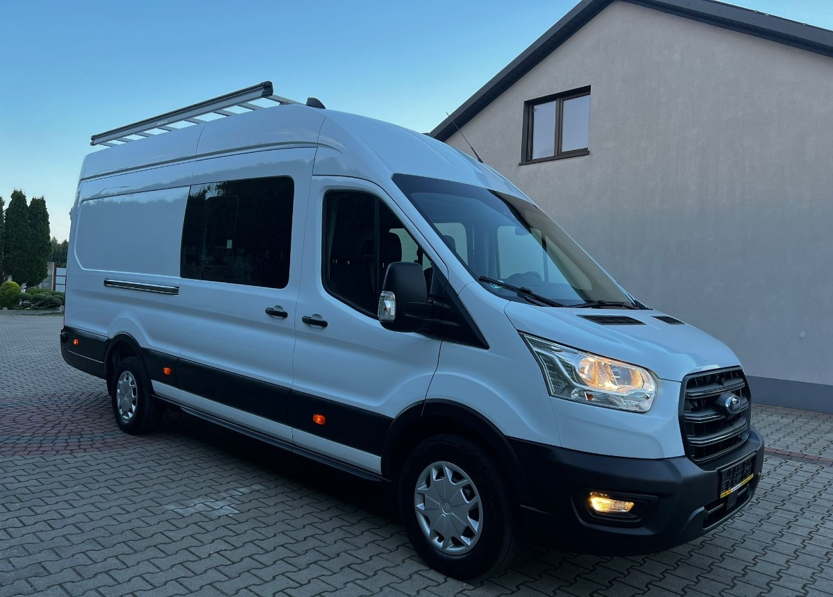 Ford Transit Brygadowy Maxi 6-osobowy 90tys. przebiegu Doka jak nowy - Combi van: picture 5 Ford Transit Brygadowy Maxi 6-osobowy 90tys. przebiegu Doka jak nowy - Combi van: picture 5