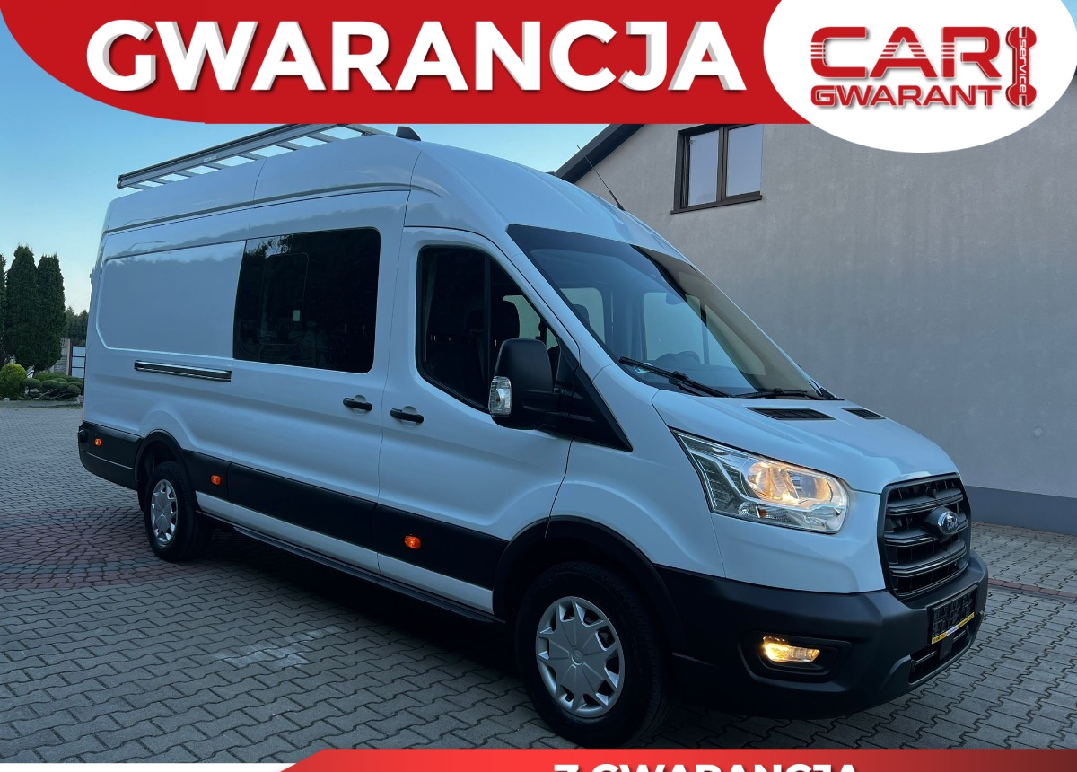 Ford Transit Brygadowy Maxi 6-osobowy 90tys. przebiegu Doka jak nowy - Combi van: picture 1 Ford Transit Brygadowy Maxi 6-osobowy 90tys. przebiegu Doka jak nowy - Combi van: picture 1