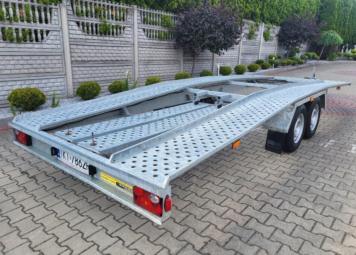 GEWE DMC 270kg długa 5m nowa nie używana Dmc Stan Idealny nowy - Autotransporter trailer: picture 1 GEWE DMC 270kg długa 5m nowa nie używana Dmc Stan Idealny nowy - Autotransporter trailer: picture 1