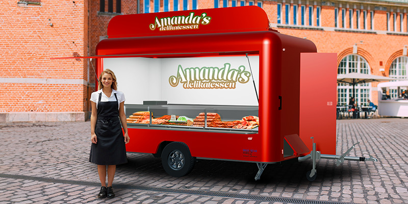 Deli Star Trailer Deli Meat 4000 - EU Standards - Vending trailer: picture 1 Deli Star Trailer Deli Meat 4000 - EU Standards - Vending trailer: picture 1