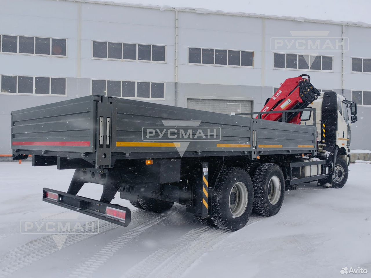 FAW J6 СА3250 - Dropside/ Flatbed truck, Crane truck: picture 3 FAW J6 СА3250 - Dropside/ Flatbed truck, Crane truck: picture 3
