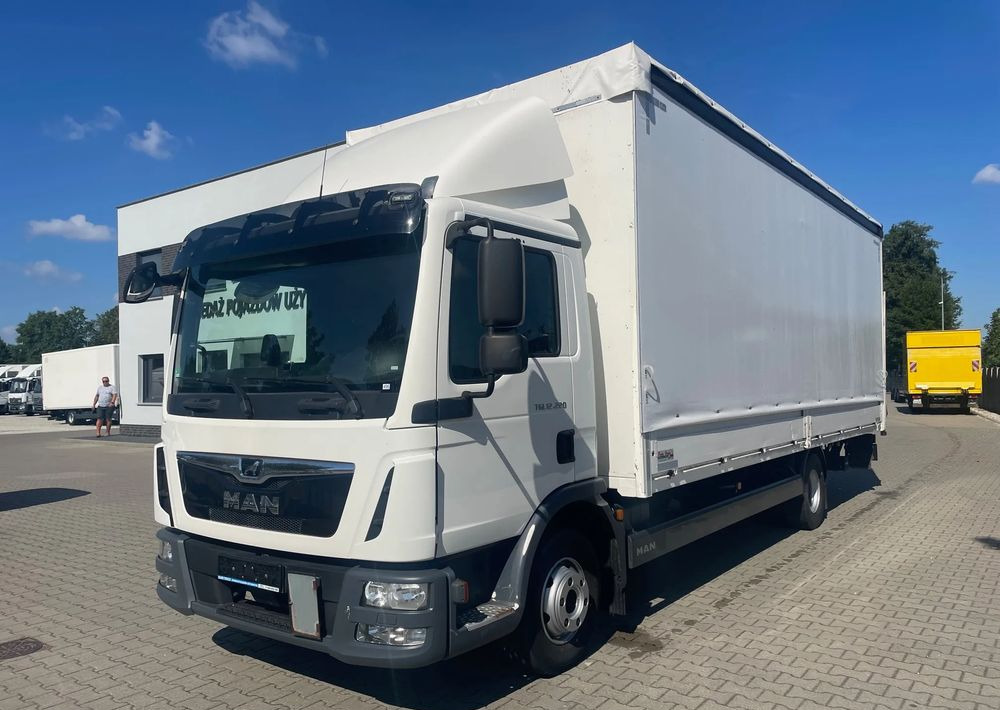MAN TGL 12.220, Burtofirana! - Curtainsider truck: picture 1 MAN TGL 12.220, Burtofirana! - Curtainsider truck: picture 1
