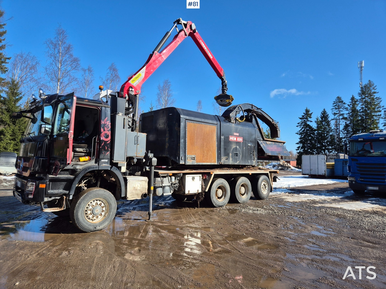 Jenz HEM 820 Autohakkuri sekä nostin - Wood chipper: picture 1 Jenz HEM 820 Autohakkuri sekä nostin - Wood chipper: picture 1