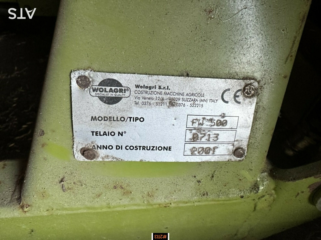 Hay and forage equipment Mini baler Wolagri R500 with 2 separate wrappers: picture 19