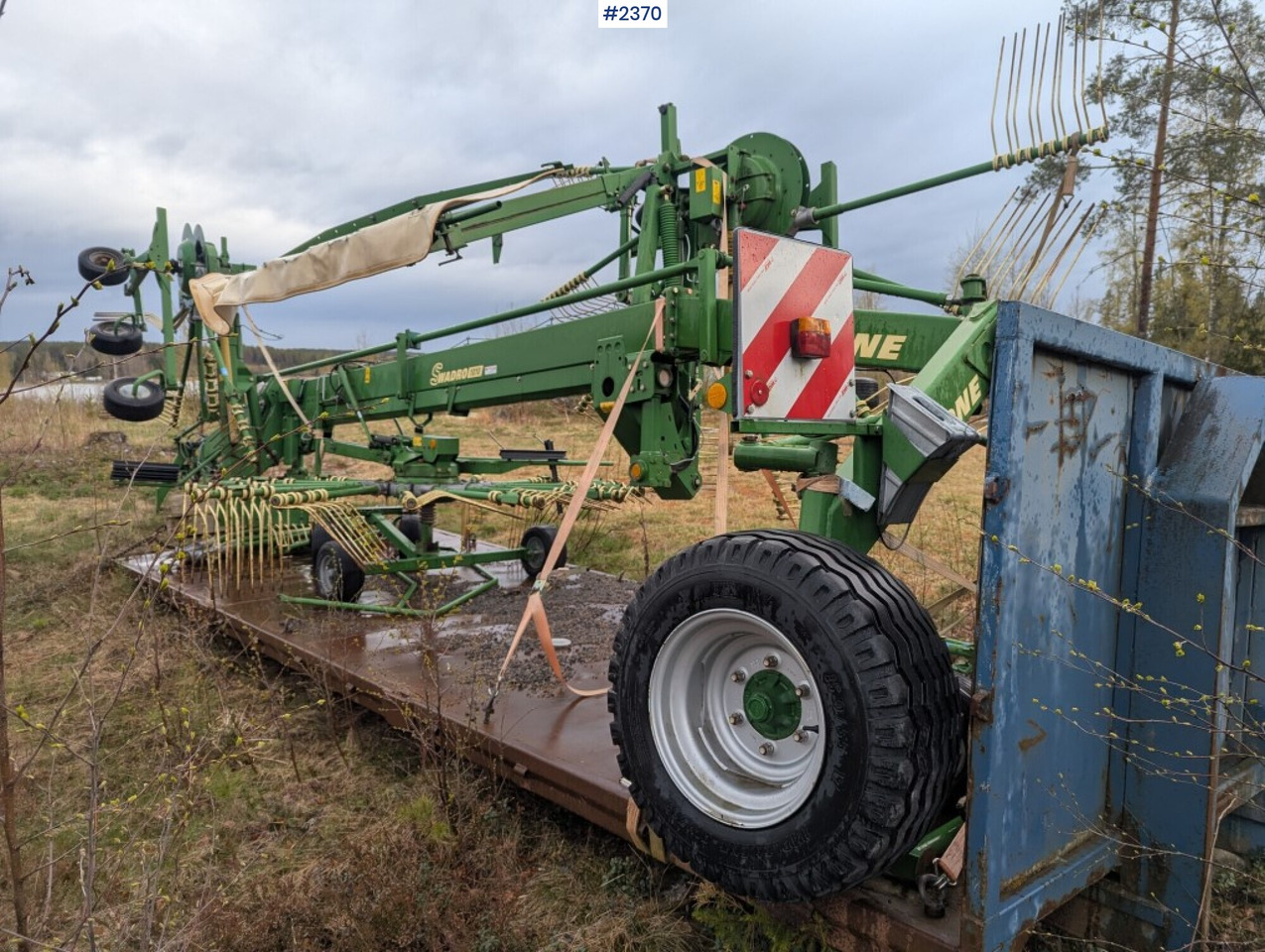 Rotary Rake Krone Swadro 1010 - Hay and forage equipment: picture 4 Rotary Rake Krone Swadro 1010 - Hay and forage equipment: picture 4