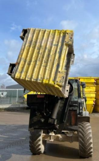 Kistendrehgerät Palettengabel Kippgerät VOLVO L30 Cat 908 - Forks: picture 1 Kistendrehgerät Palettengabel Kippgerät VOLVO L30 Cat 908 - Forks: picture 1