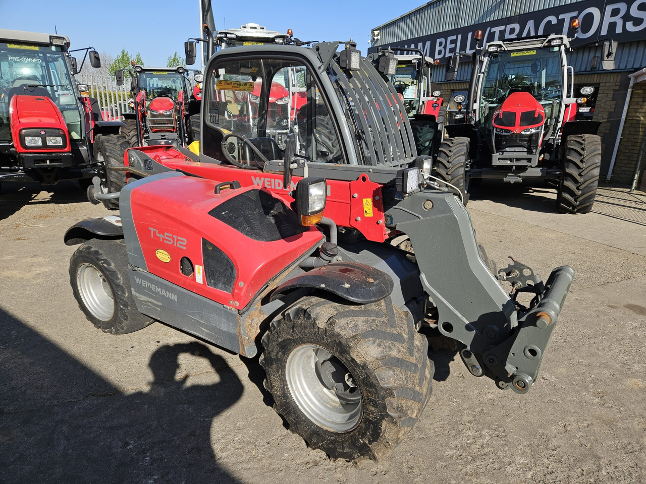 2019 Weidemann 4512 Telehandler - Telescopic handler: picture 1 2019 Weidemann 4512 Telehandler - Telescopic handler: picture 1