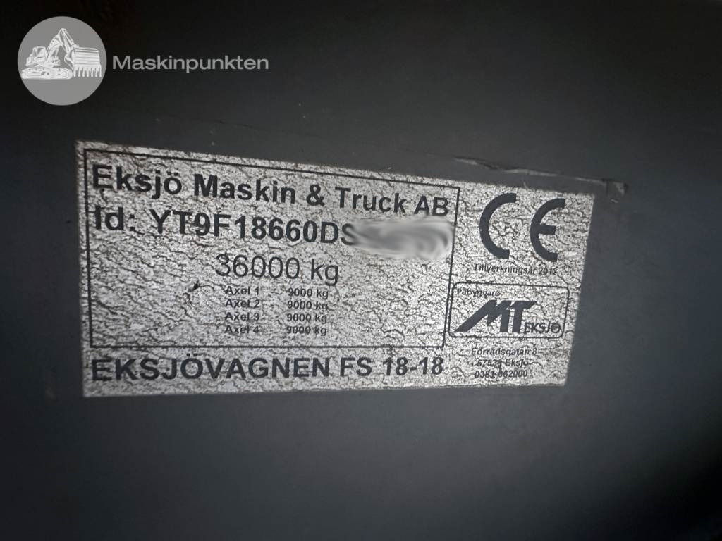 Closed box trailer Eksjövagnen FS 18-18: picture 46