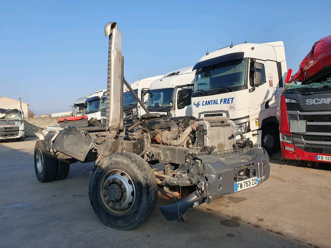 RENAULT D CITERNE HIGH KP 4X4 250 EUR6 - Frame/ Chassis for Truck: picture 1 RENAULT D CITERNE HIGH KP 4X4 250 EUR6 - Frame/ Chassis for Truck: picture 1