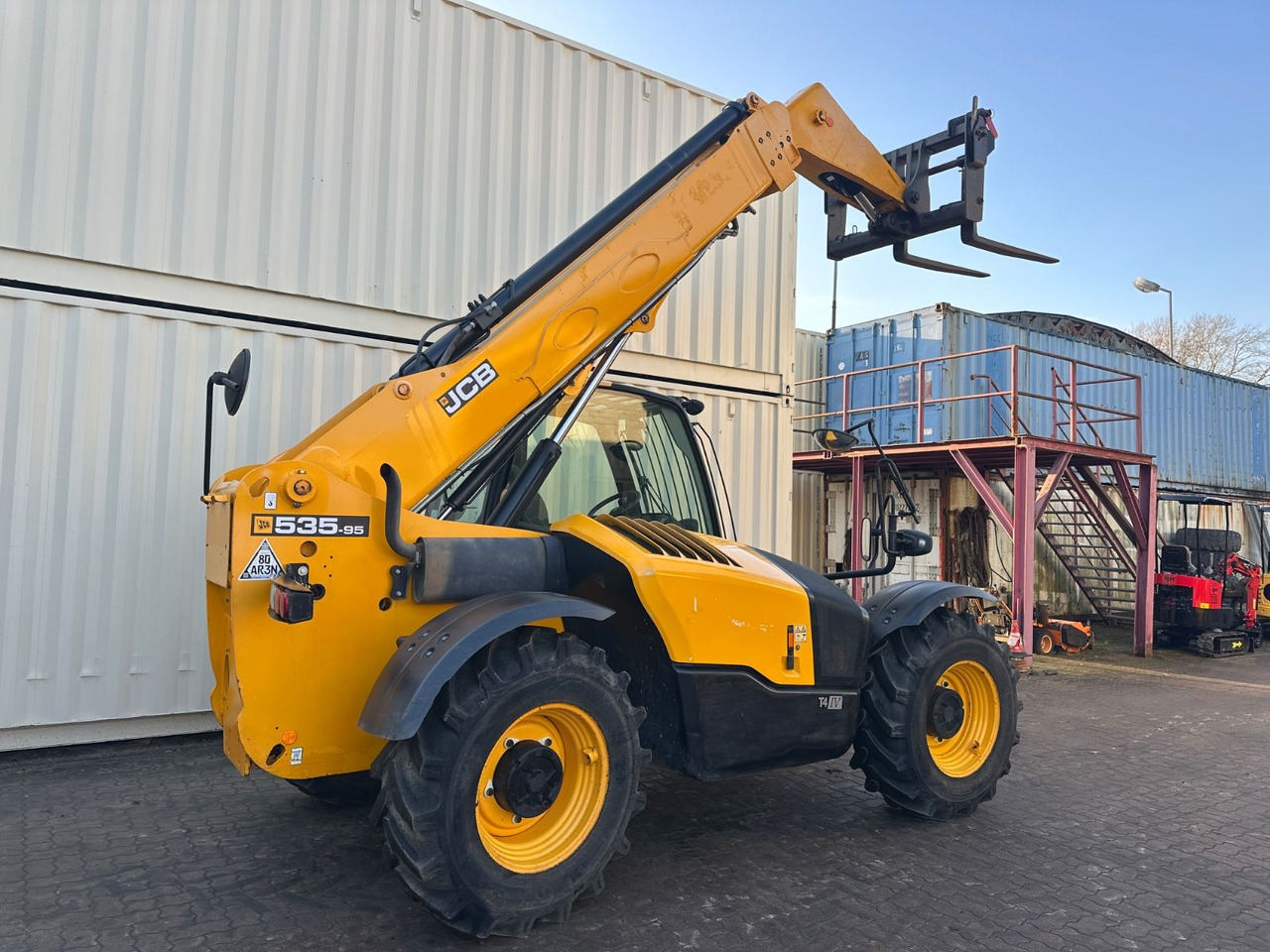 JCB 535-95 4x4x4,9.5M/3.5T, 2017 BJ, 2.845 BH - Telescopic handler: picture 4 JCB 535-95 4x4x4,9.5M/3.5T, 2017 BJ, 2.845 BH - Telescopic handler: picture 4