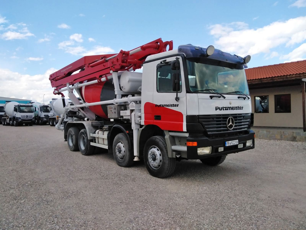 Mercedes-Benz ACTROS 3240 Putzmeister 26.67S - Mixer pump truck: picture 1 Mercedes-Benz ACTROS 3240 Putzmeister 26.67S - Mixer pump truck: picture 1