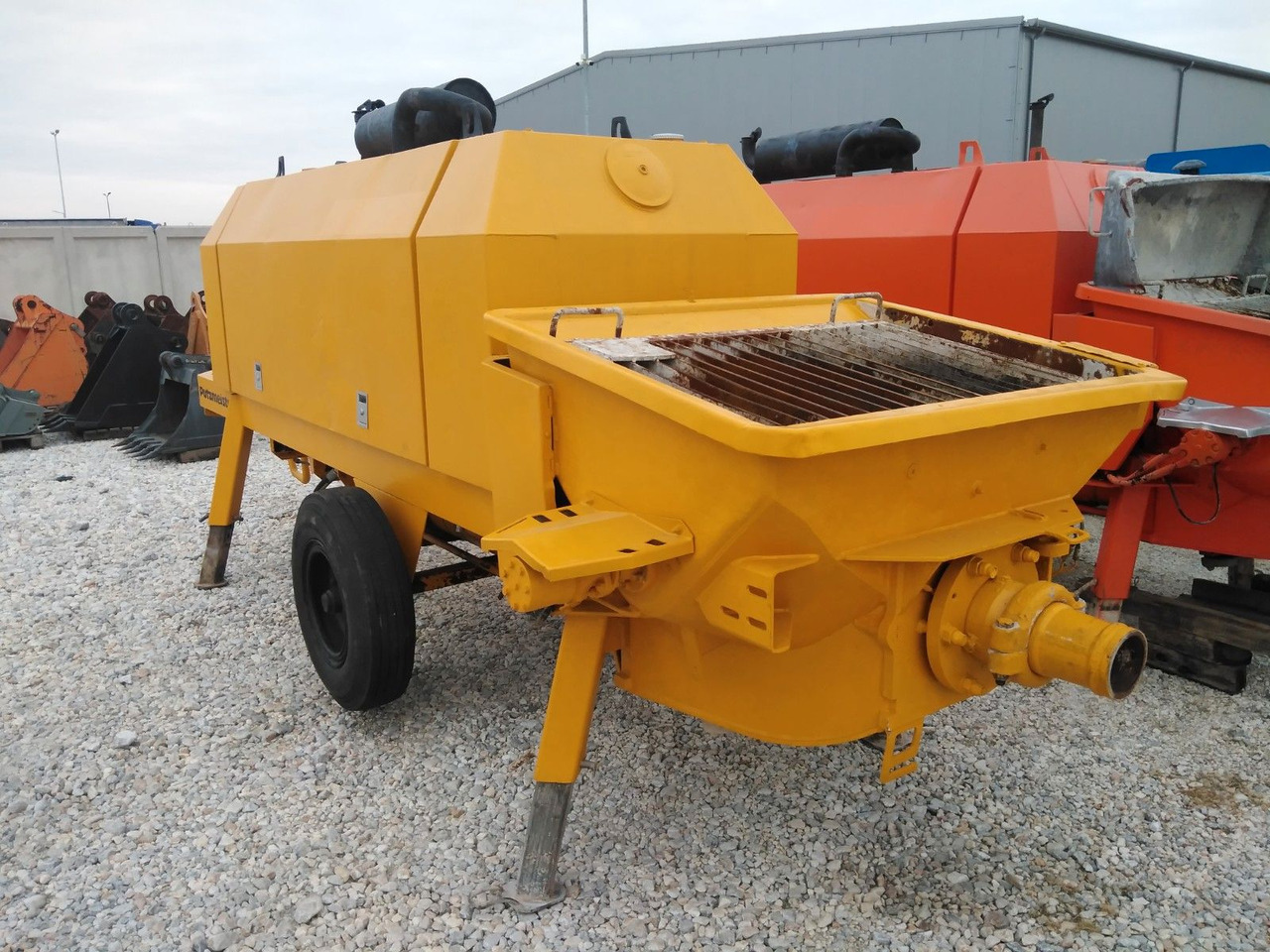 PUTZMEISTER BSA 1407 D - Stationary concrete pump: picture 5 PUTZMEISTER BSA 1407 D - Stationary concrete pump: picture 5