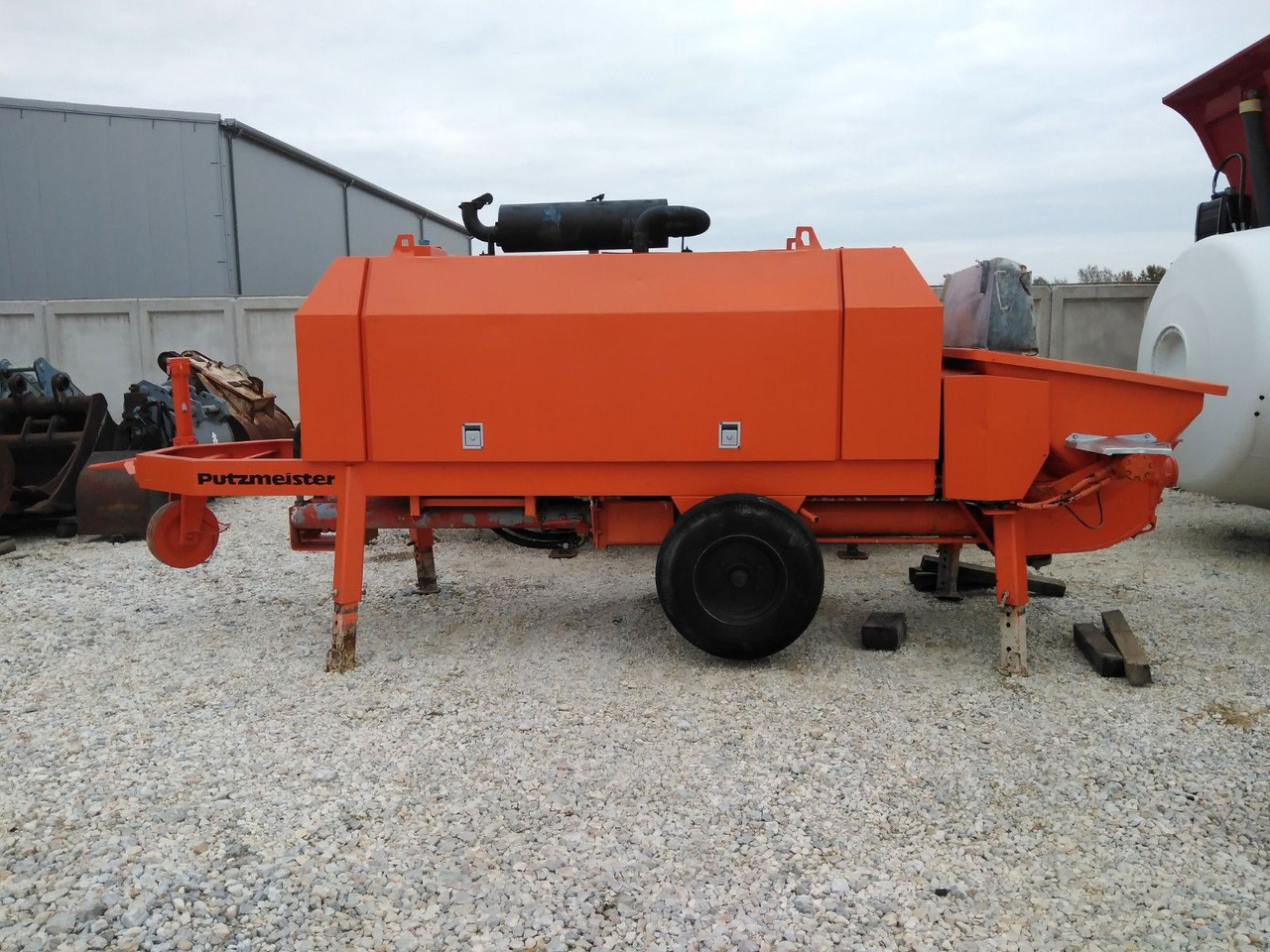 PUTZMEISTER BSA 1407 D - Concrete pump truck: picture 1 PUTZMEISTER BSA 1407 D - Concrete pump truck: picture 1