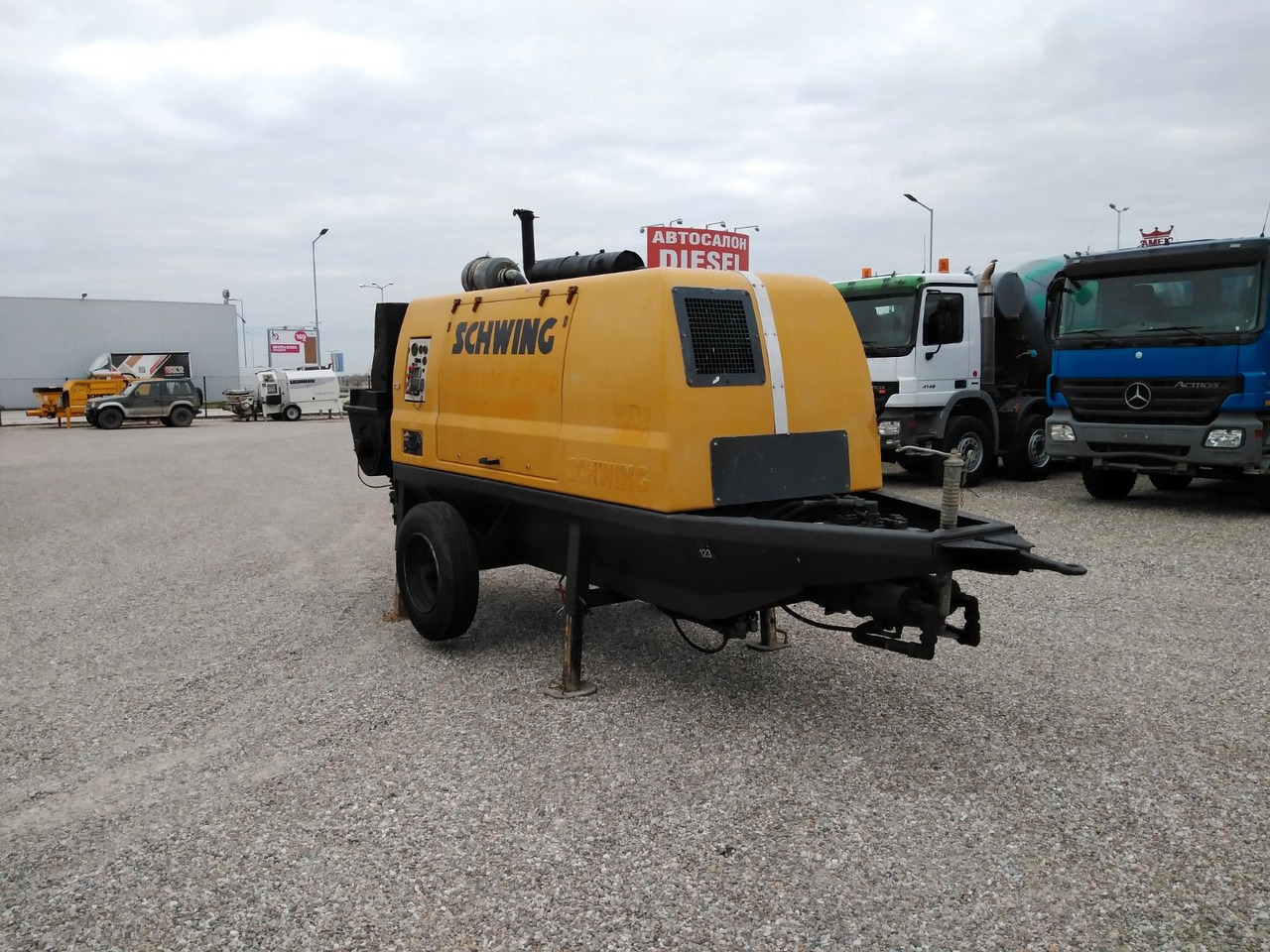 SCHWING SP 1800 D - Concrete pump truck: picture 2 SCHWING SP 1800 D - Concrete pump truck: picture 2
