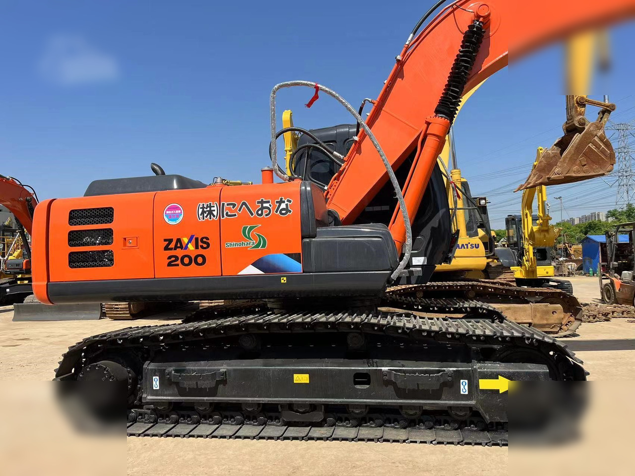 HITACHI ZX200-3G - Crawler excavator: picture 4 HITACHI ZX200-3G - Crawler excavator: picture 4