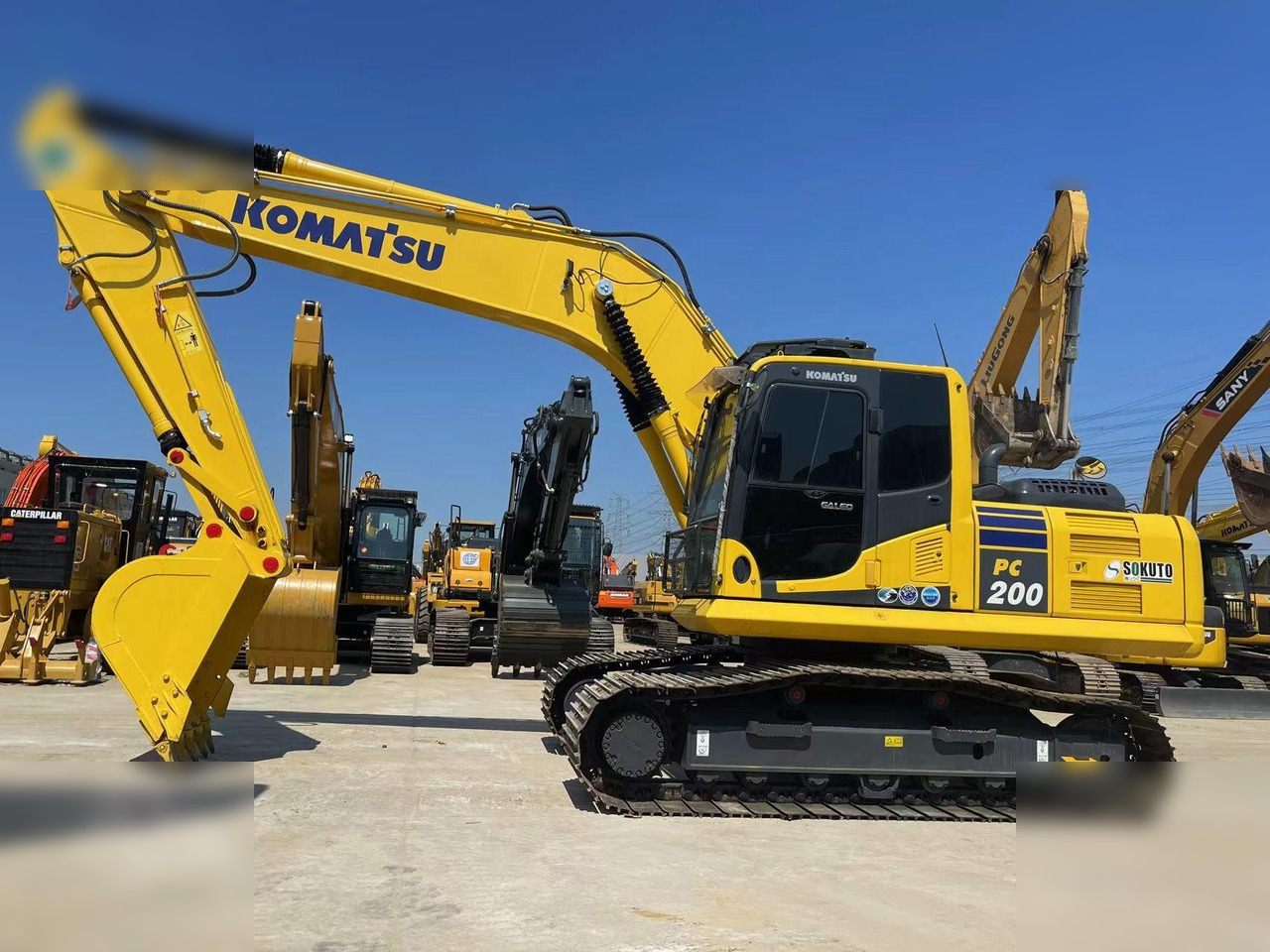 KOMATSU PC200-8N1 - Crawler excavator: picture 5 KOMATSU PC200-8N1 - Crawler excavator: picture 5