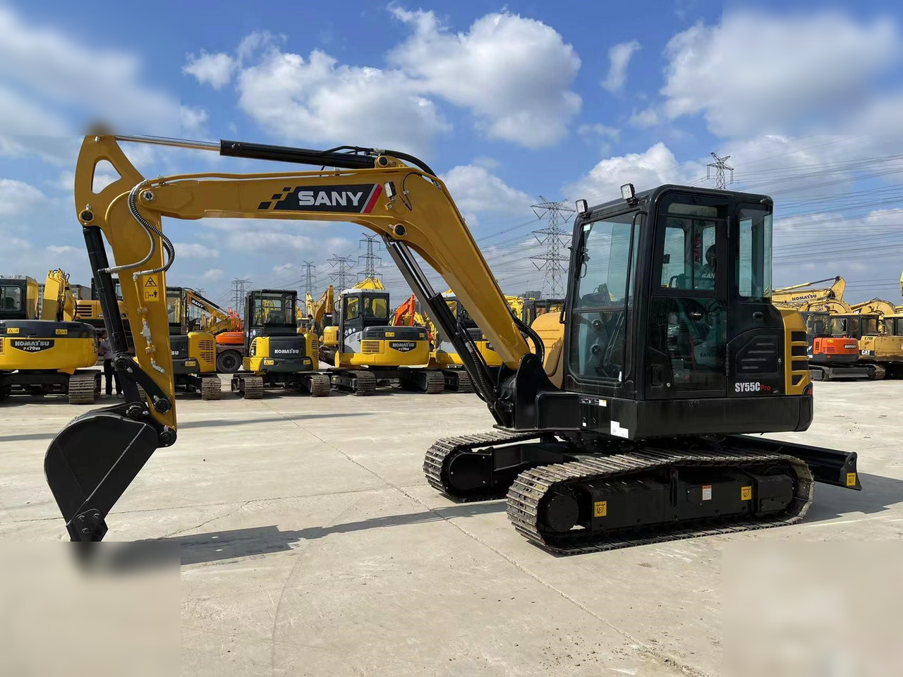 SANY SY55C PRO - Mini excavator: picture 1 SANY SY55C PRO - Mini excavator: picture 1