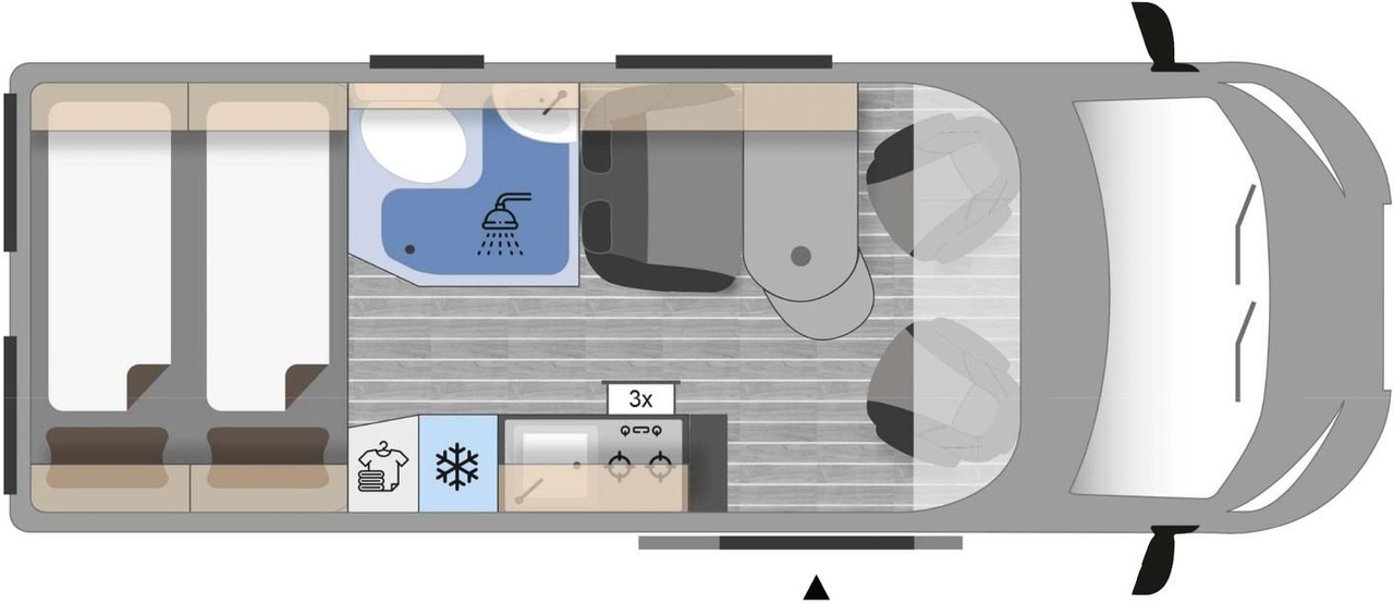 Clever Celebration 600 MJ24*AHK*MARKISE*ACC*R-KAM*RADIO - Camper van: picture 2 Clever Celebration 600 MJ24*AHK*MARKISE*ACC*R-KAM*RADIO - Camper van: picture 2