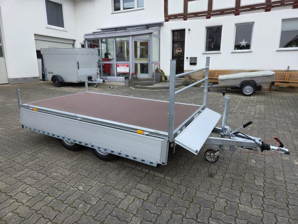 Dropside/ Flatbed trailer Böckmann 3016/27 F PKW-Anhänger Hochlader 2,7 to Top Ausstattung: picture 11
