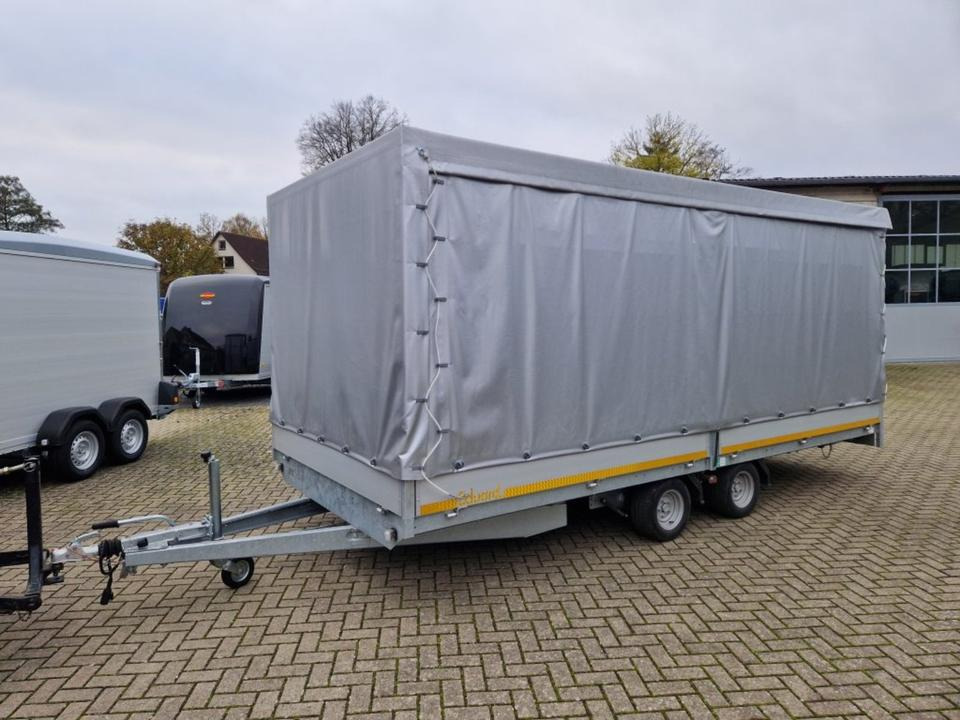 Eduard PKW-Anhänger, Hochlader, 3 to. Plane u. Spriegel - Curtainsider trailer: picture 1 Eduard PKW-Anhänger, Hochlader, 3 to. Plane u. Spriegel - Curtainsider trailer: picture 1