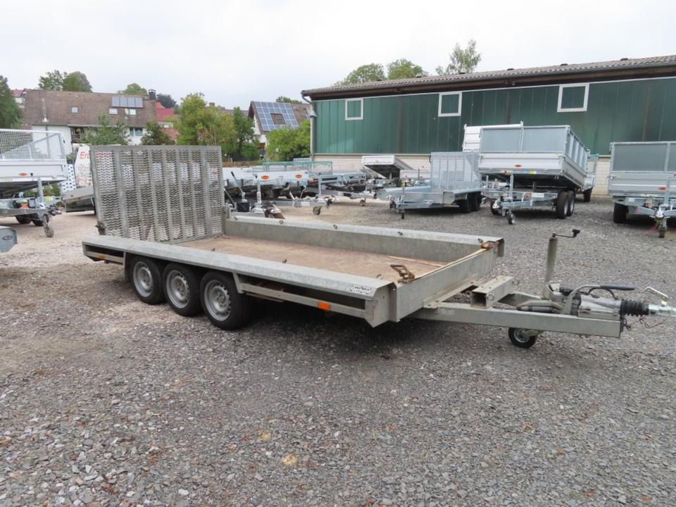 Vlemmix Tridem Maschinentransporter 3,5t Minibagger - Plant trailer: picture 2 Vlemmix Tridem Maschinentransporter 3,5t Minibagger - Plant trailer: picture 2