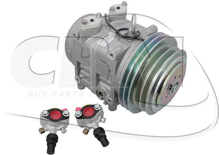 AUTOCLIMA B+A CLUTCH COMPRESSOR - HALDEX (72204C) - A/C compressor for Bus: picture 1 AUTOCLIMA B+A CLUTCH COMPRESSOR - HALDEX (72204C) - A/C compressor for Bus: picture 1
