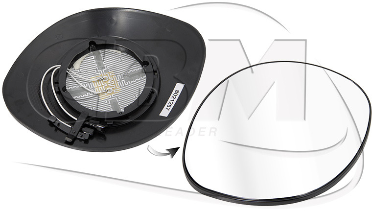 IRIZAR MEDIUM OVAL MIRROR GLASS IRIZAR I6 - CUMMINS PRESTOLITE ELECTRIC (3918377 | 860318) - Rear view mirror for Bus: picture 1 IRIZAR MEDIUM OVAL MIRROR GLASS IRIZAR I6 - CUMMINS PRESTOLITE ELECTRIC (3918377 | 860318) - Rear view mirror for Bus: picture 1