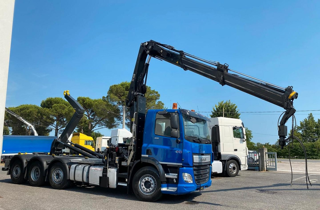 DAF CF 400 IMPIANTO SCARRABILE E GRU - Hook lift truck, Crane truck: picture 3 DAF CF 400 IMPIANTO SCARRABILE E GRU - Hook lift truck, Crane truck: picture 3